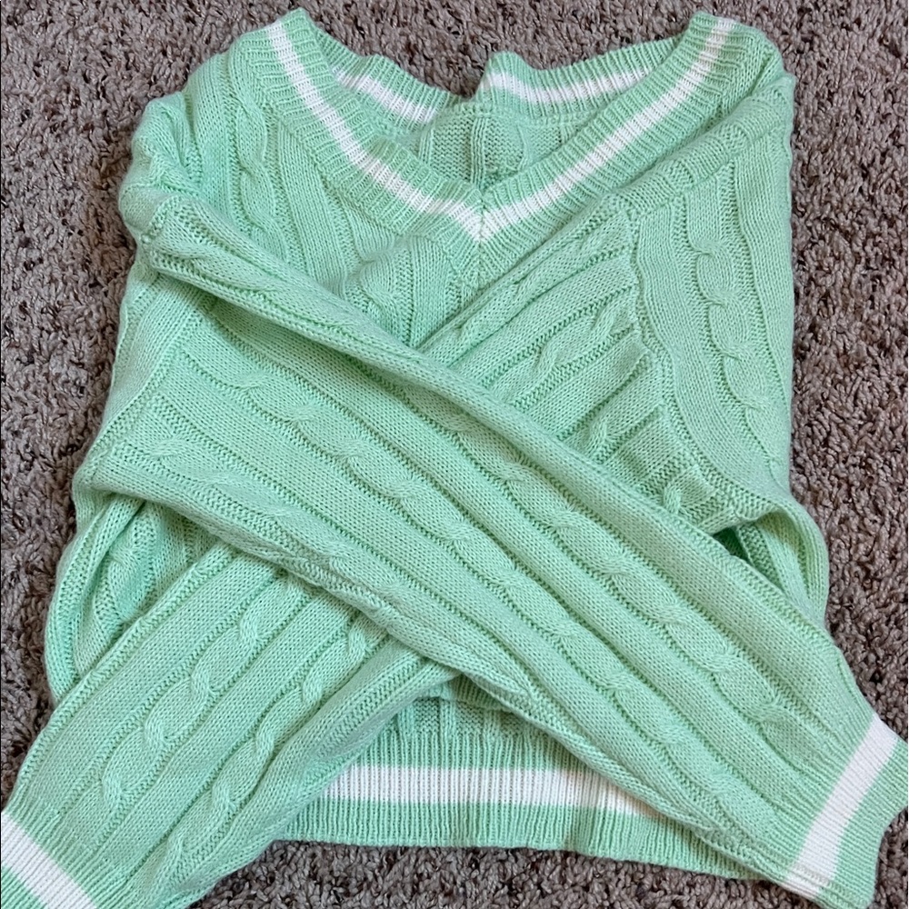 Mint Green Sweater